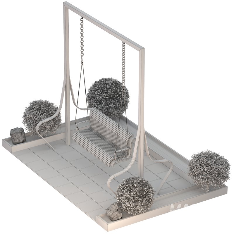 Garden Swing 04 - Image 2