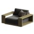 Mallorca Wood Outdoor Lounge Chair - Thumbnail 5