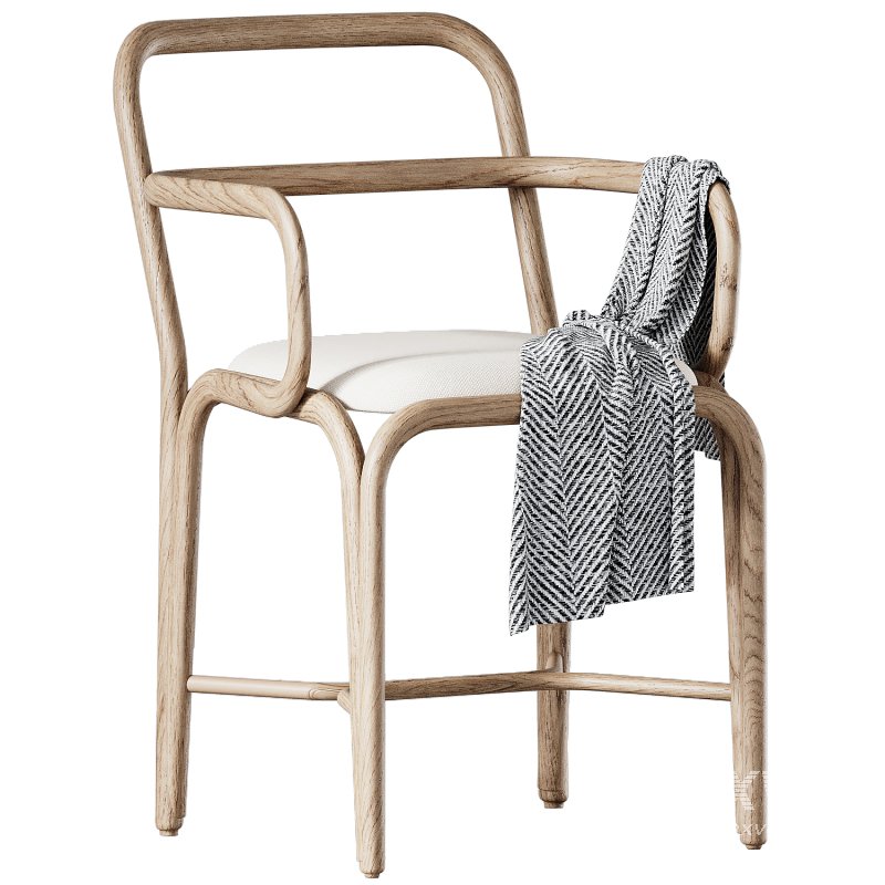 Fontal upholstered dining armchair - Image 1
