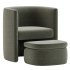Braedin Upholstered Barrel Accent Chair - Thumbnail 3