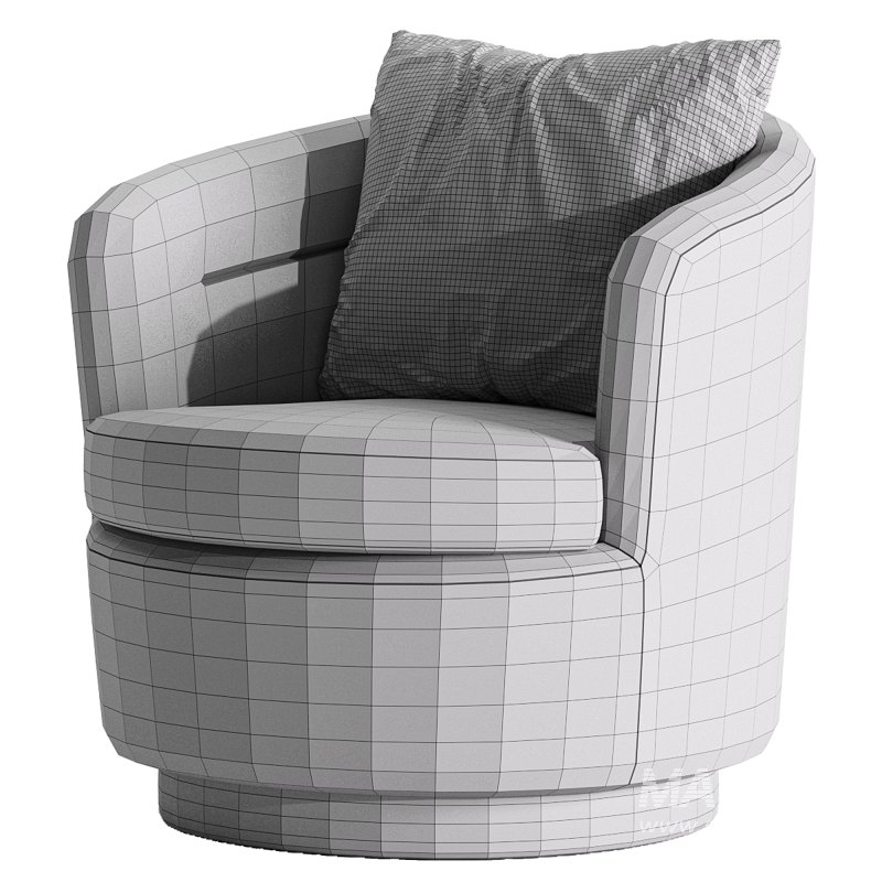 Viv Swivel Chair By westelm - Image 4