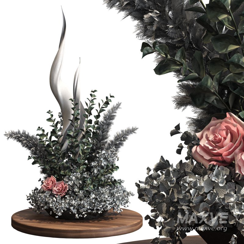 Bouquet of flowers set 05 - Image 4