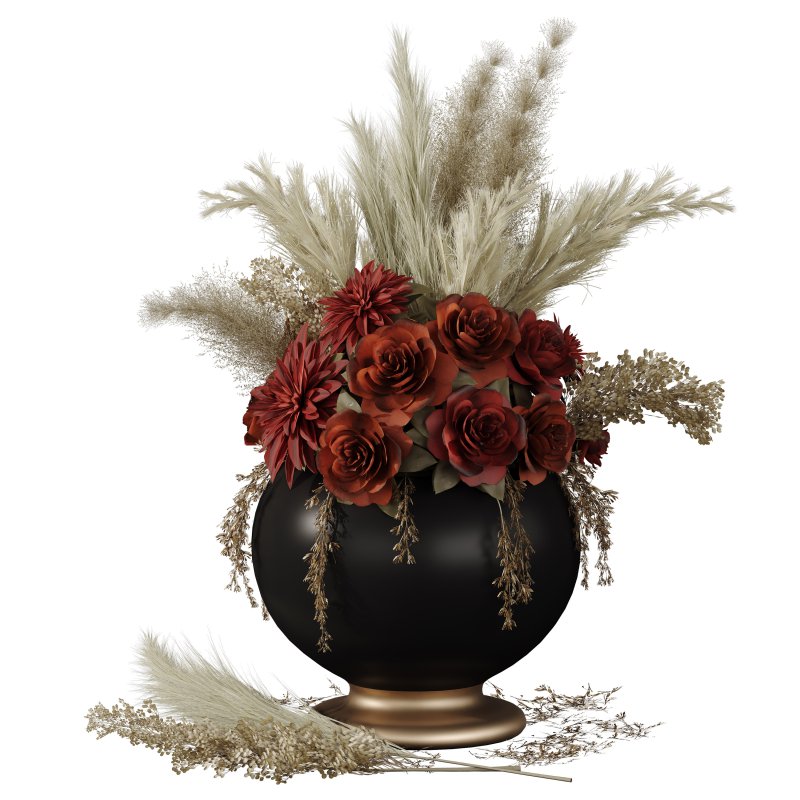 Bouquet of flowers set 09 - Image 3