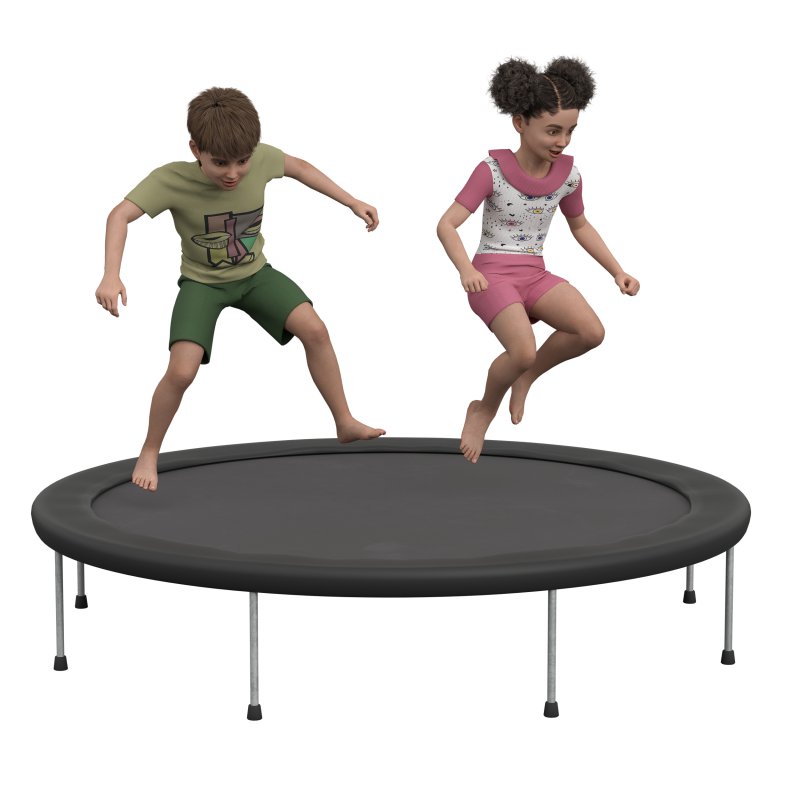 Child on Trampoling Game - Image 4