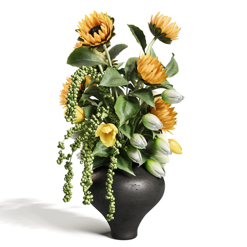 Sun and Silk Floral Scene Set49 - Image 3