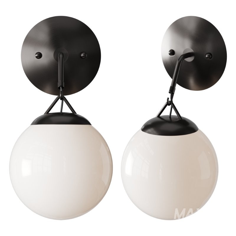 Hooked Globe Sconce - Image 5