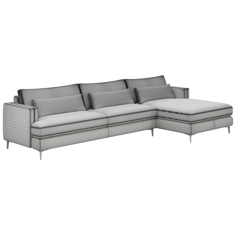 Sumner Two-Piece Chaise Sectional By Arhaus - Image 3
