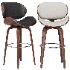Jakin Swivel Barstool - Thumbnail 1