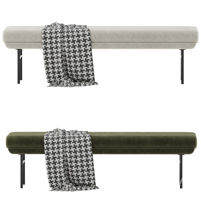 Pan Flute Bench by Saba Italia - Image 3