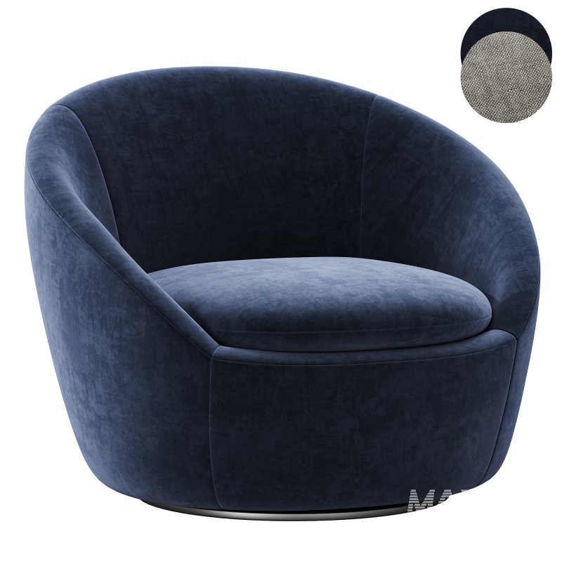 Cozy Swivel Chair By westelm - Image 1