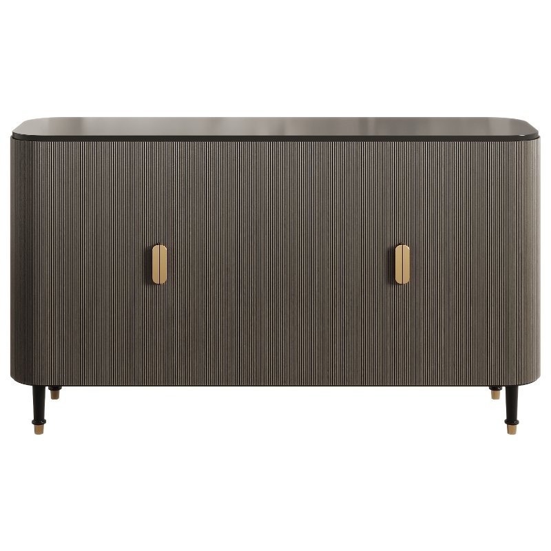 Modern Sideboard Buffet Black - Image 1