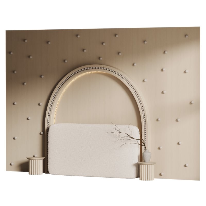 Headboard wood 3d wall panel - Image 2