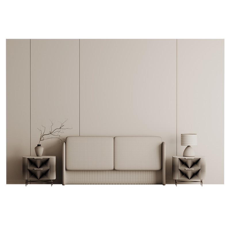 Headboard wood 3d wall panel - Image 4