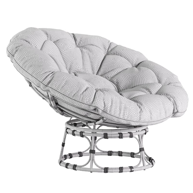 SAFAVIEH Outdoor Kiraya Papasan Chair - Image 5