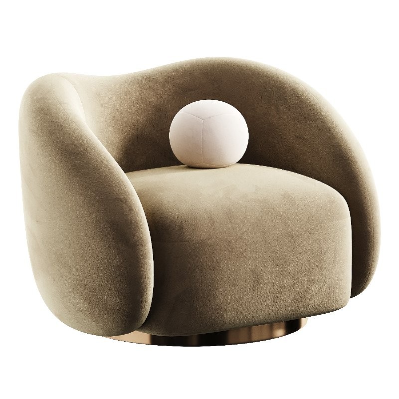 swivel armchair diego - Image 6