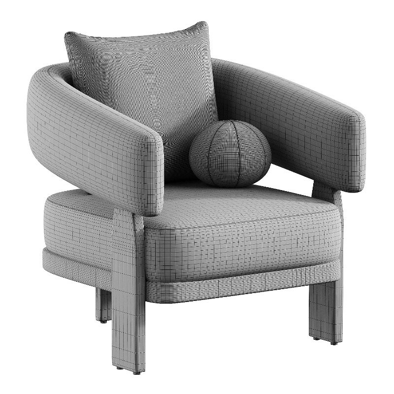 kavala teak lounge chair - Image 3