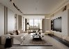 Modern living room and dining room interior scene - Thumbnail 4