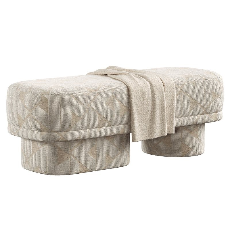 Lena Jacquard Bench - Image 2