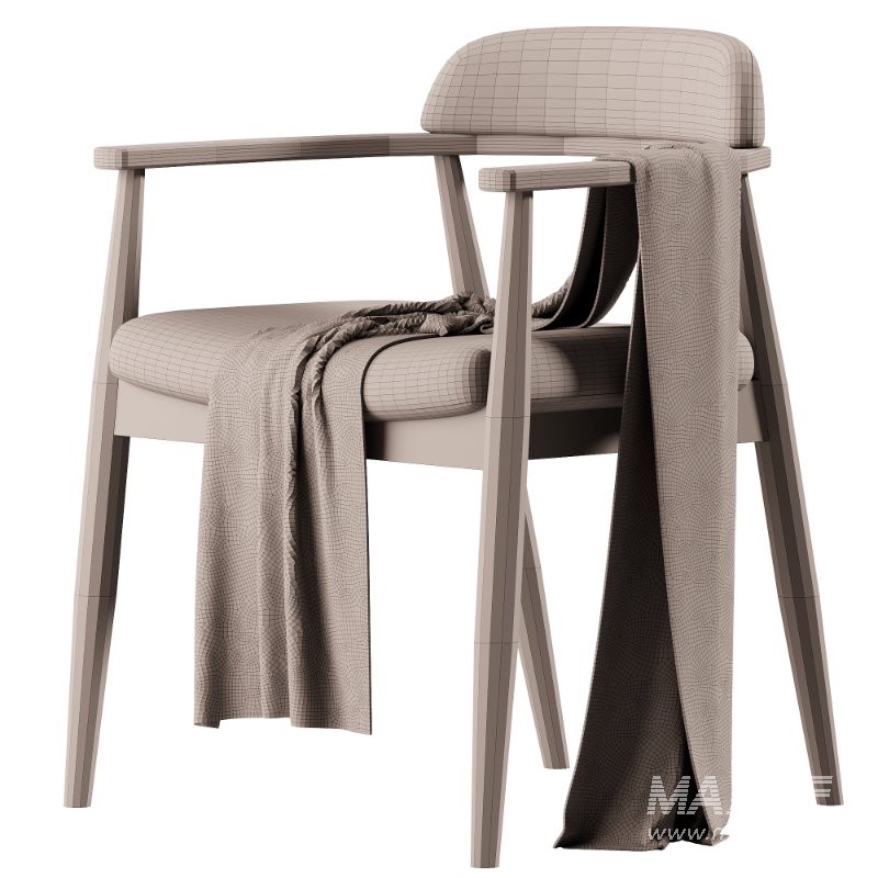 Walnut Dining Chair - Image 2