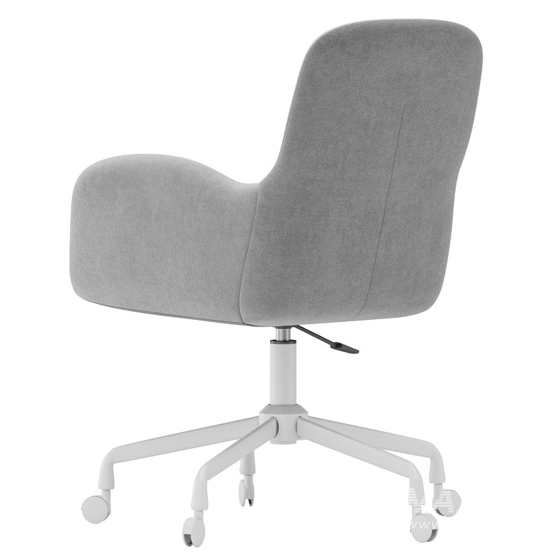 Office chair Frey Textile Beige - Image 4