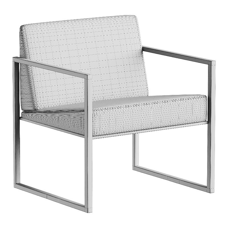 metal armchair - Image 1