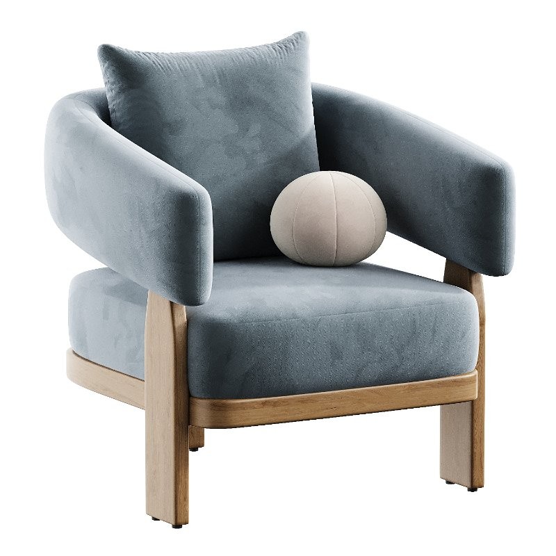 kavala teak lounge chair - Image 5