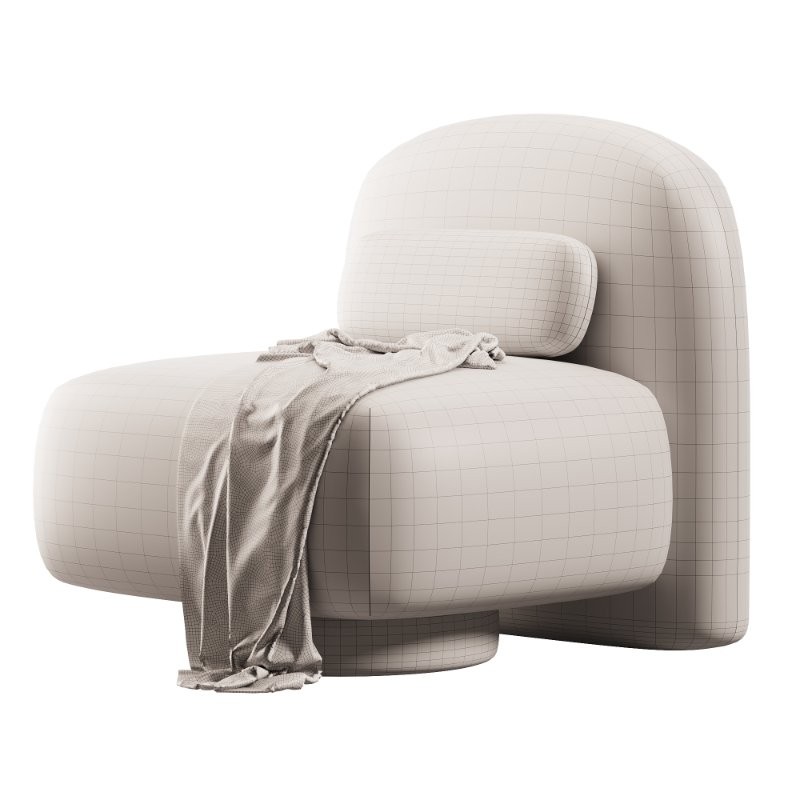 Koto cozy latte armchair - Image 2