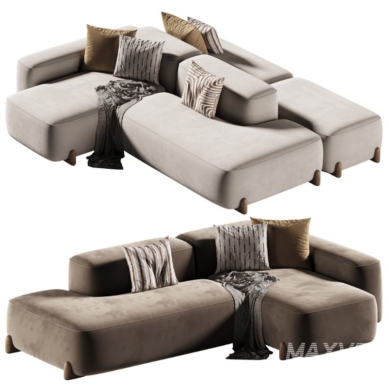 Corner sofa KAUNAS modular by Gianfranco - Image 1