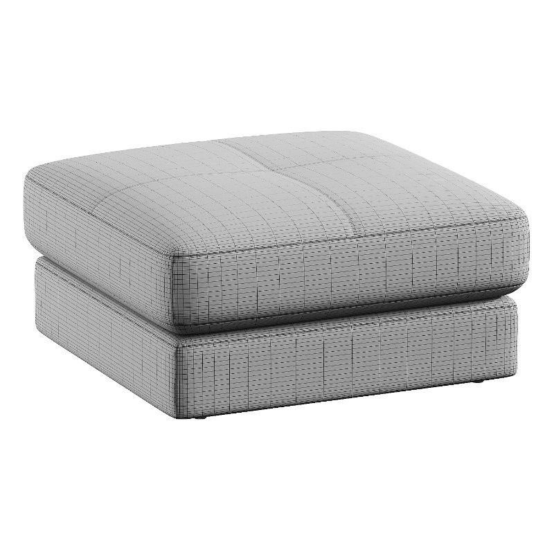 leonard pouf brown - Image 3