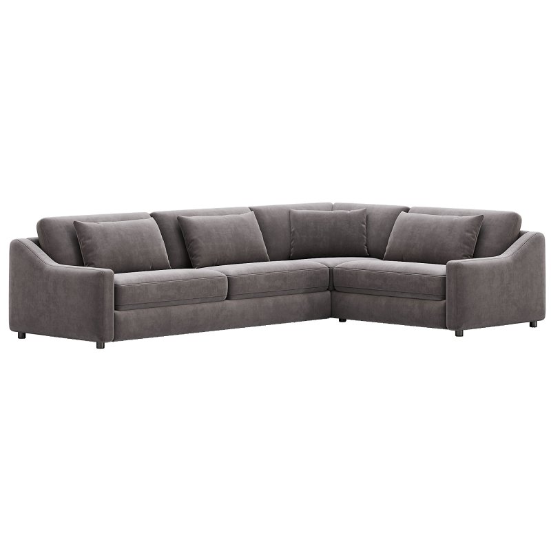 Ashby Sofa Two-Piece Sectional By Arhaus - Image 2