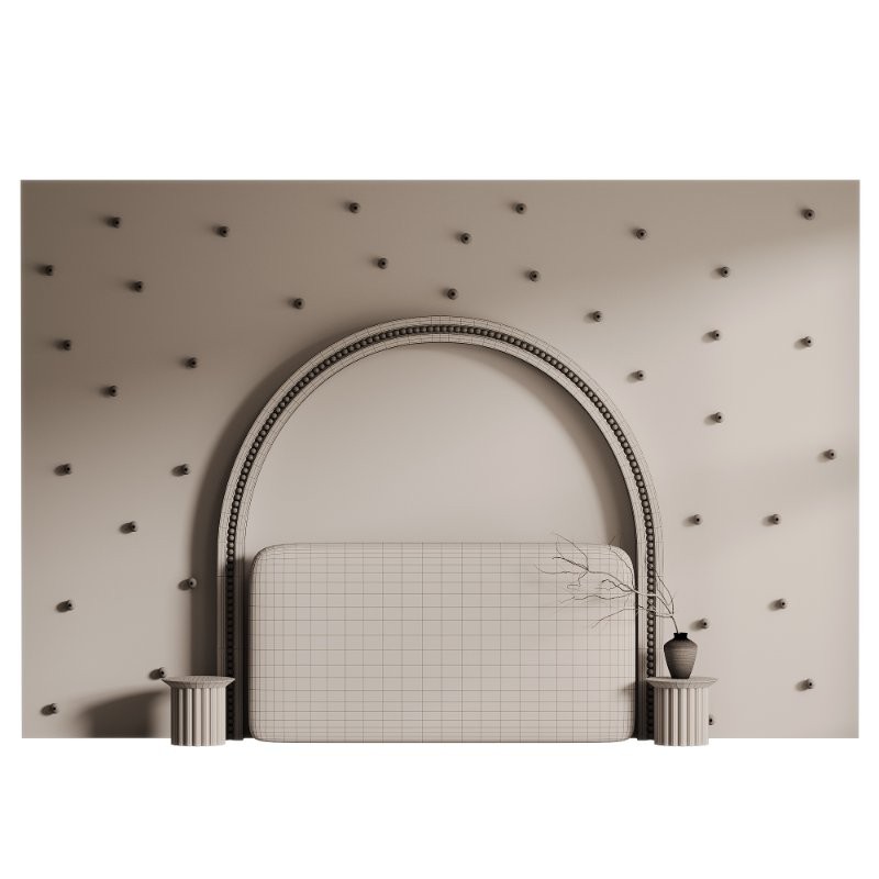 Headboard wood 3d wall panel - Image 3