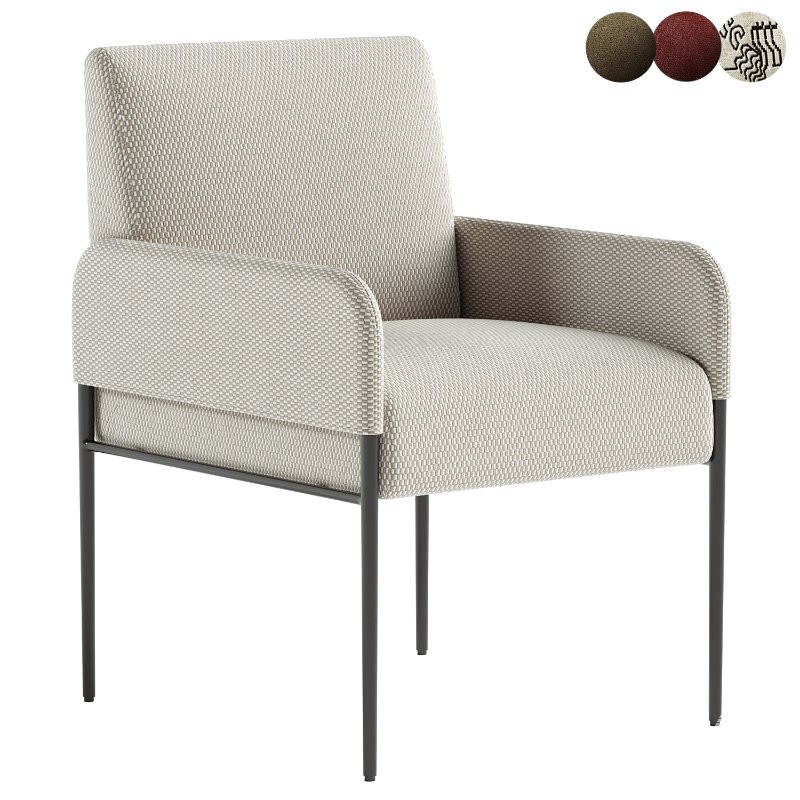 Brickel Dining Armchair - Image 1