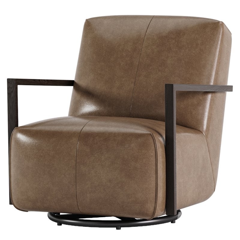Walsh Leather Glider - Image 1