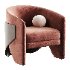 finn dove grey armchair - Thumbnail 3