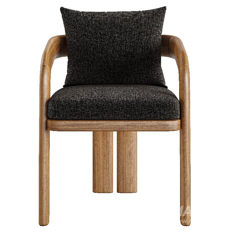 Chloe Teak Dining Chair - Image 5