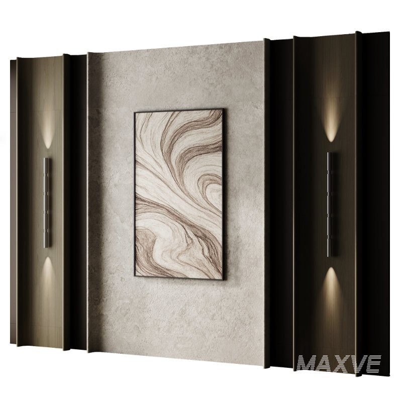 Art Wall Panel with Lighting - Image 1