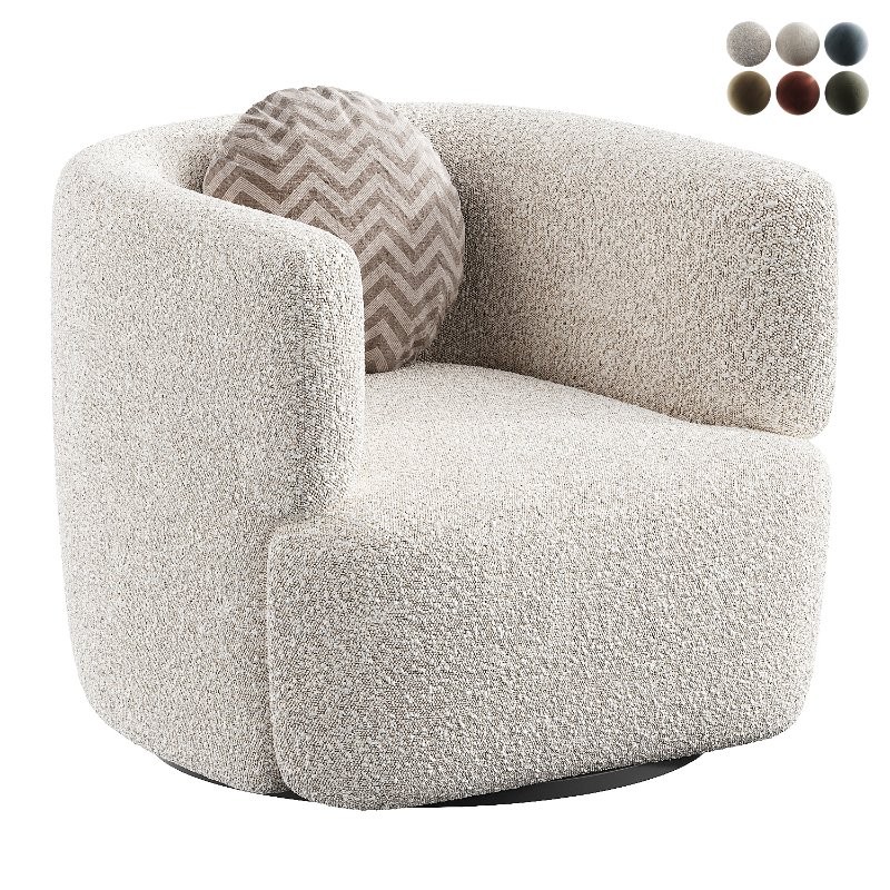 morgan swivel chair - Image 3