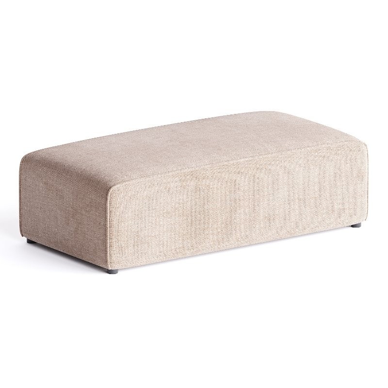 megeve fabric pouf - Image 7