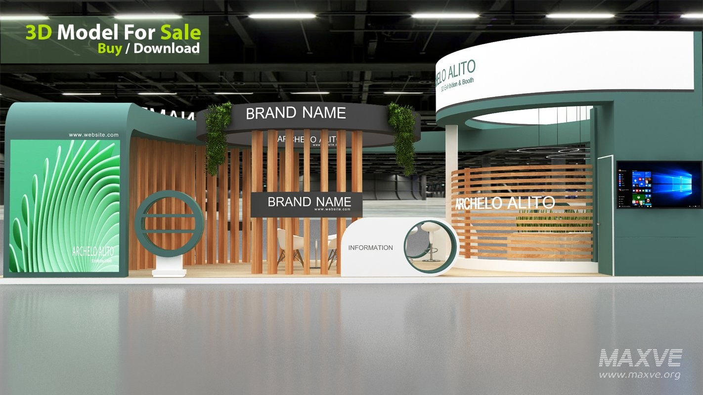 3d exhibition booth - Image 3