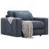 Kipton Wide Arm Nubuck Leather Sofa 140 By Arhaus - Thumbnail 1