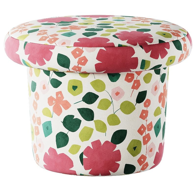 Mushroom Ottoman in the Style of Adrean Pearsall - Image 1