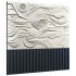 Headboard concrete 3d wall panel 014 - Thumbnail 1