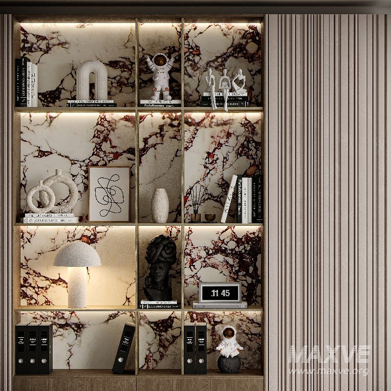 Shelves Decorative-Rack Set 5 - Image 3