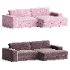 leonard pink sofa - Thumbnail 3