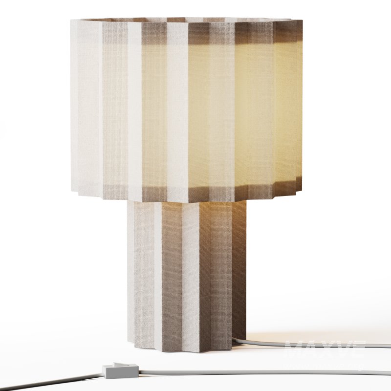 Folkform for Orsjo Belysning Plisse Table Lamp - Image 1