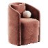 aurelie barrelback armchair - Thumbnail 4