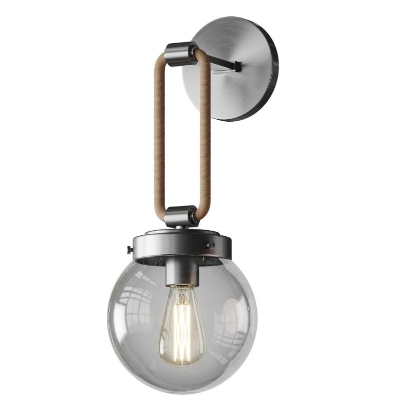 Coastal Cottage Rope Globe Sconce - Image 5