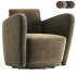 Amelia Swivel Chair 2 - Thumbnail 4