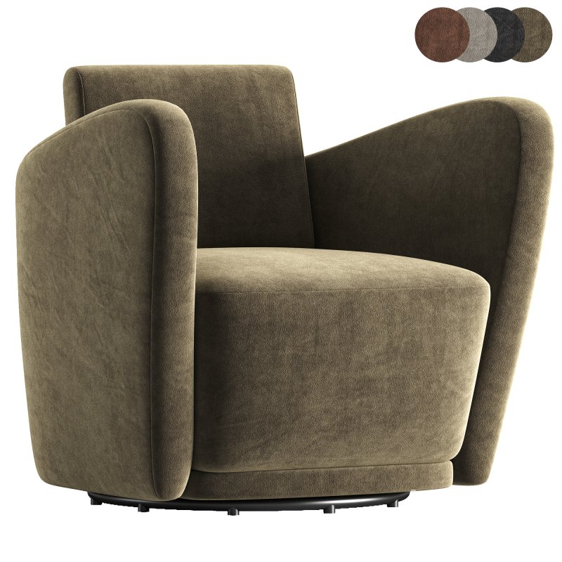Amelia Swivel Chair 2 - Image 4