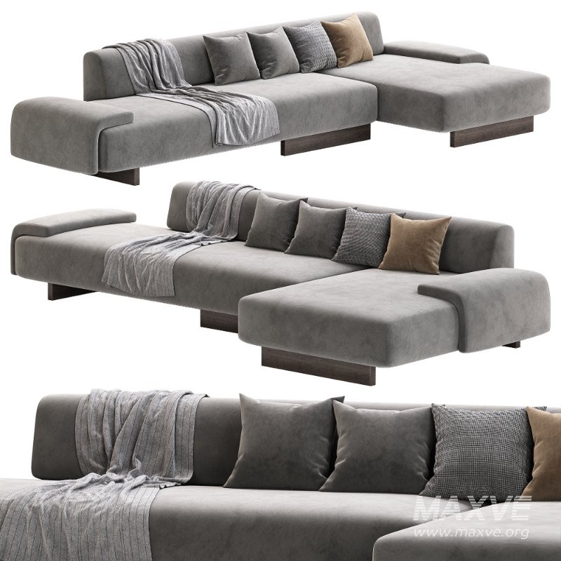 Loveland sofa set 2 By Moroso - Image 1